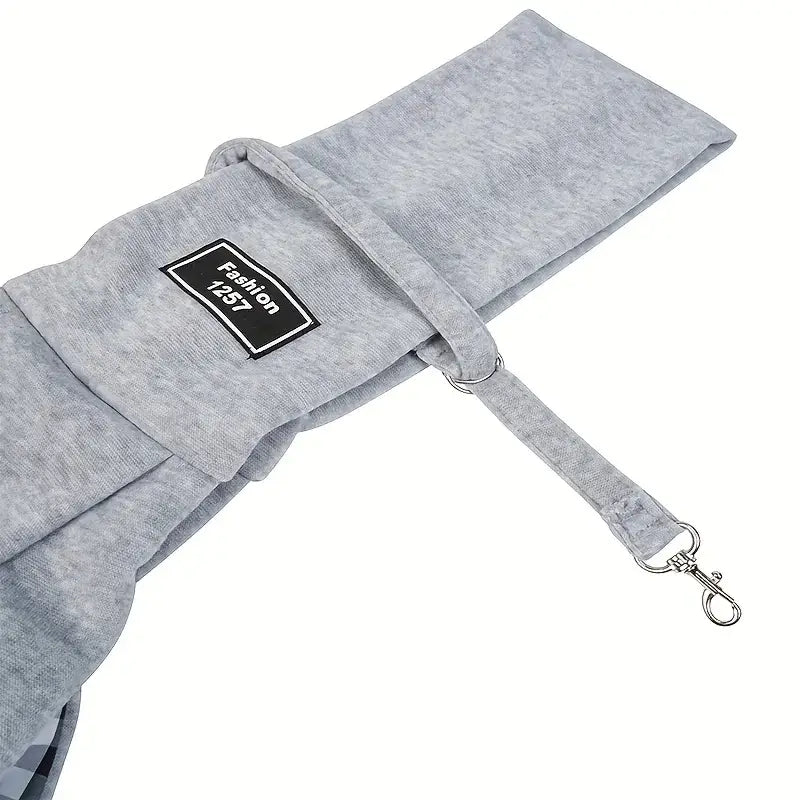 Dog Sling Carrier Bag, Pet Shoulder Crossbody Bag, Portable Hands Free Double Sided Dog Travel Bag For Outdoor Supply close-up.