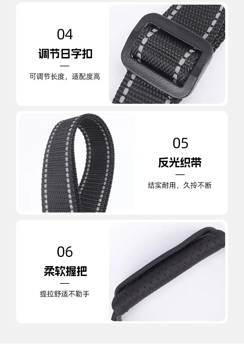 Dog Support Harness Elderly Dogs Adjustable Rehabilitation Mobility Aid Walk Comfortable Orthopedic Back Leg Lift Support Belt parts close-up