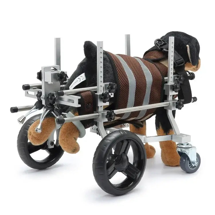 Dog Training Aids Four Wheeled Dog Legs Disability Stroller Pet Everything Harnesses Puppy Supplies Training Behavior Accessory