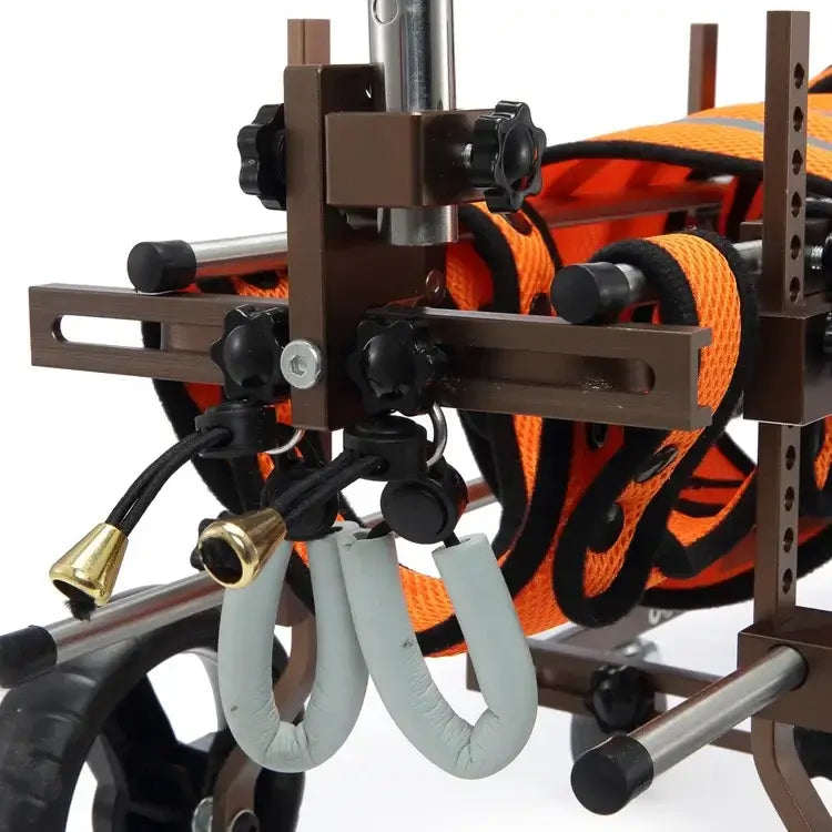 Dog Training Aids Four Wheeled Dog Legs Disability Stroller Pet Everything Harnesses Puppy Supplies Training Behavior Accessory close-up