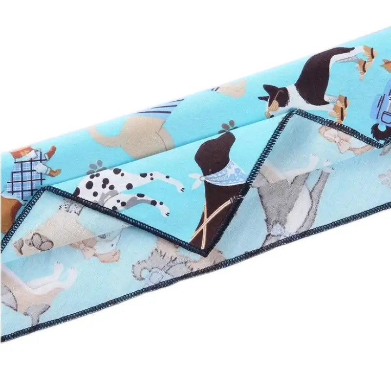 Fashion Dog Triangle Bandanas Animal Pattern Pet Triangle Scarf Adjustable Soft Bibs For Small Medium Large Dog Pet Accessories