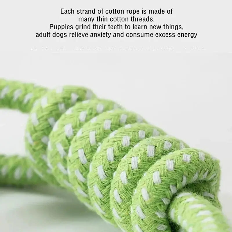 Pet Dog Toys for Large Small Dogs Toy Interactive Cotton Rope Mini Dog Toys Ball for Dogs Accessories Toothbrush Chew Puppy Toy close-up of cotton rope