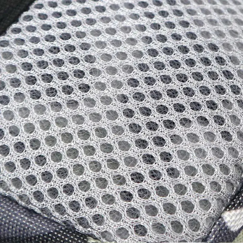 Close-up of the mesh fabric used in the Pet Dog Puppy Training Treat Snack Bait Pet Feed Pocket Pouch Agility Pouch.