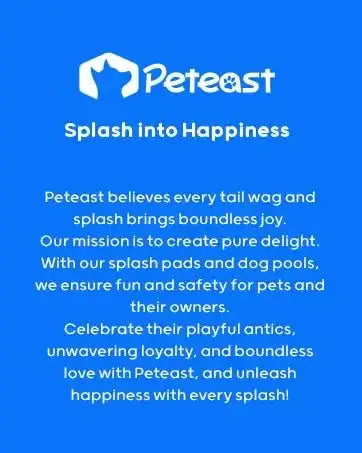 Dog Cool Toys Splash Pad for Dogs Anti-Slip Pool for Large Dogs Thickened Durable Outdoor Water Play Mat Summer Sprinkler Toy