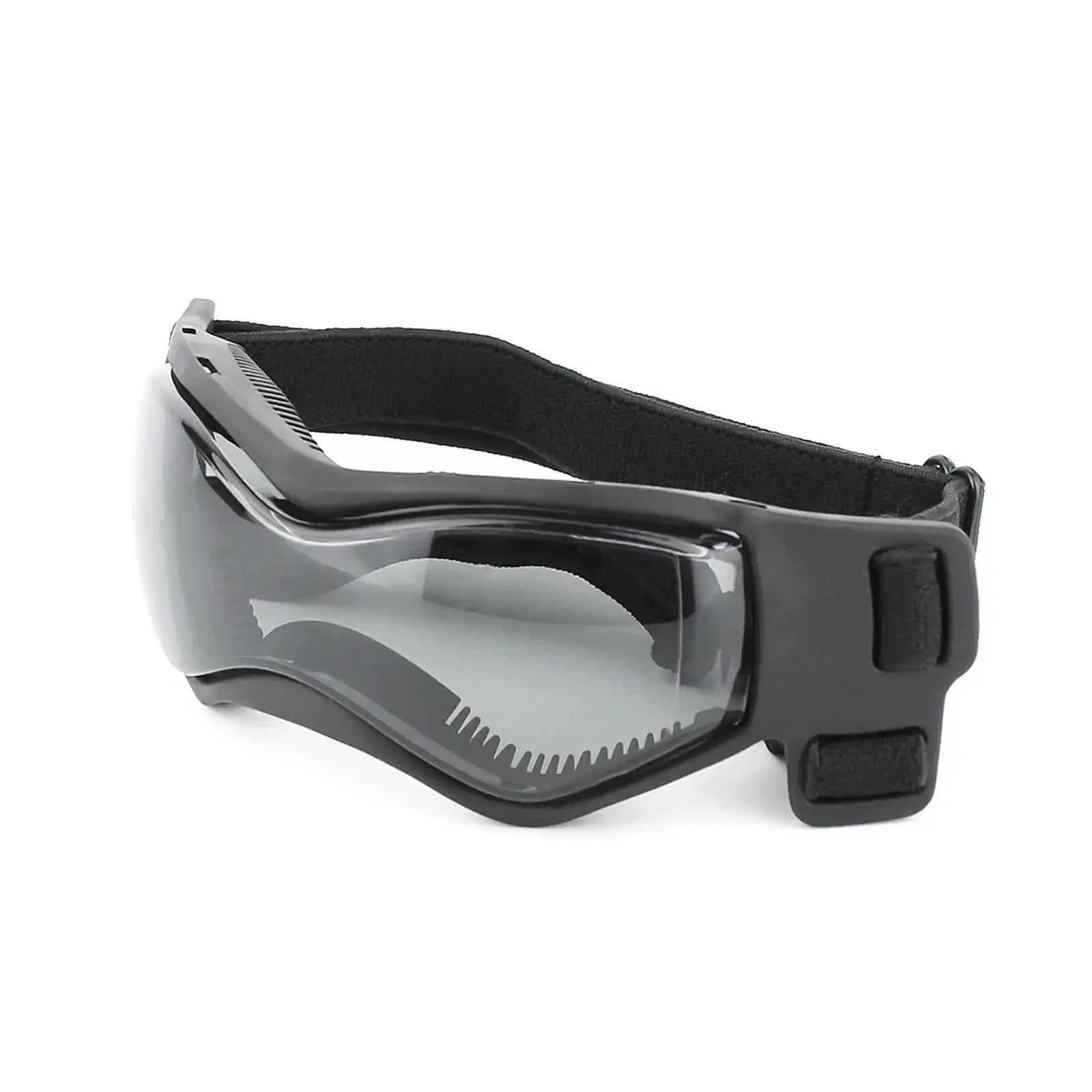 Black dog uv protective goggles for small dogs, size S, UV blocking sunglasses eyewear for outdoor riding and pet protection