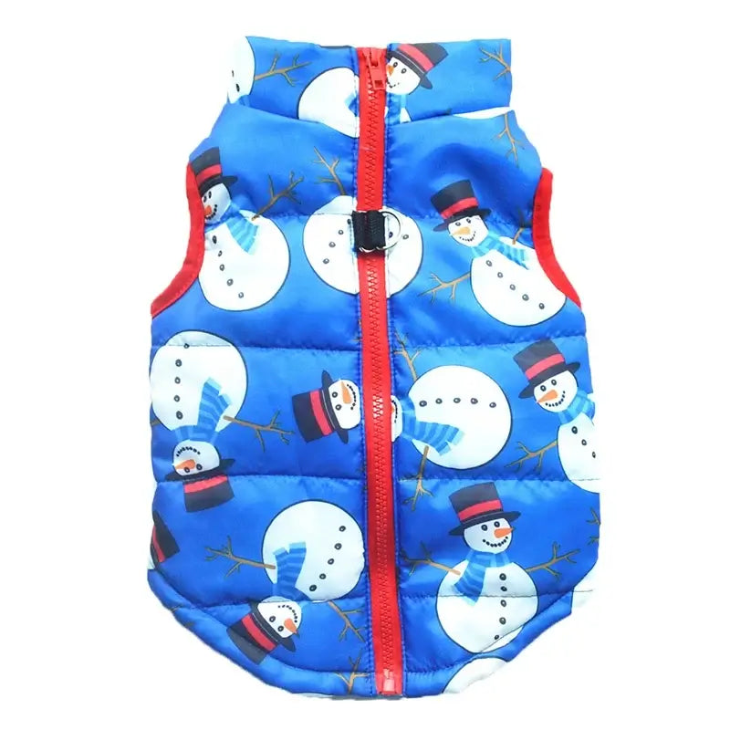Warm Jacket for Dogs Clothes Windproof Winter Pet Coat Padding Kitty Puppy Outfit Vest