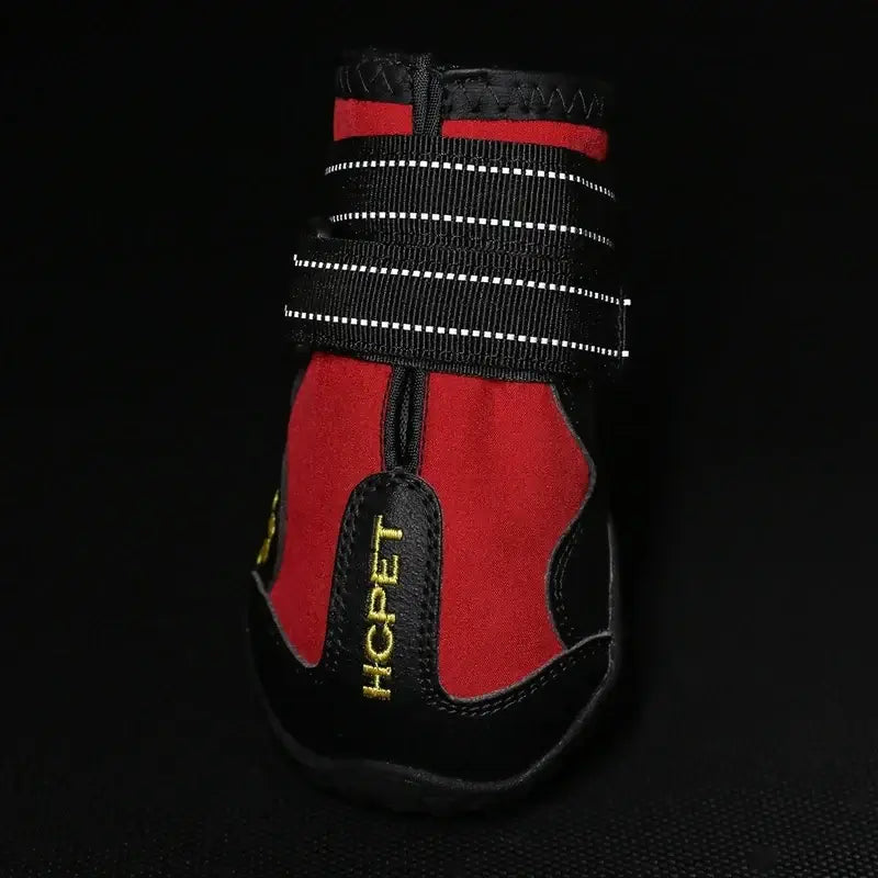 waterproof dog boots for small to large dogs, reflective anti-slip outdoor pet shoes with durable wear-resistant sole
