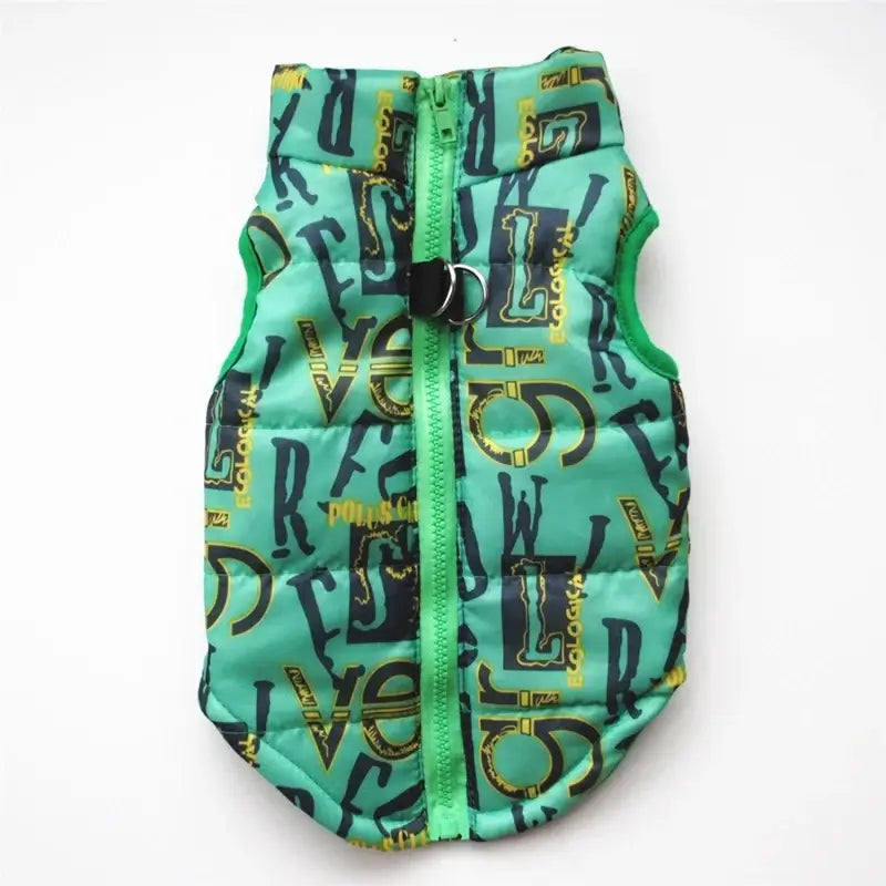 Warm Jacket for Dogs Clothes Windproof Winter Pet Coat Padding Kitty Puppy Outfit Vest