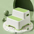 Portable dog stairs for small breeds on a decorative base with non-slip surface.