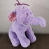 26cm Lumpy Heffalump plush toy purple stuffed elephant, Disney Pooh Friends, soft PP cotton gift