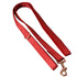 adjustable red bowtie dog collar, red dot webbing dog leash with quick release metal buckle for small dogs and cats