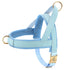 personalized no pull dog harness blue adjustable pet walking training vest for medium large dogs with free engraving