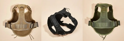 Tactical Dog Vest Harness No Pull Comfortable Adjustable Pet Harness For Medium Large Dog Military Training With Handle Labrador