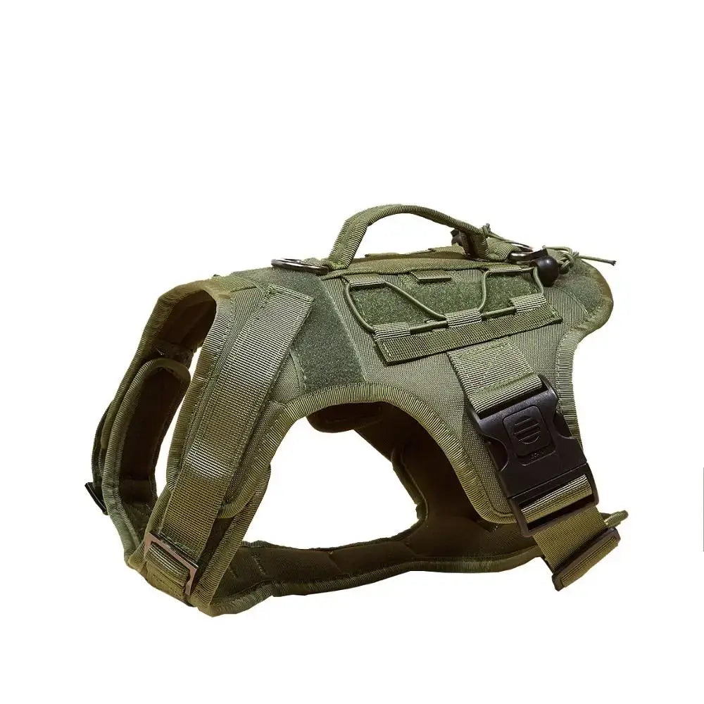Tactical Dog Vest Harness No Pull Comfortable Adjustable Pet Harness For Medium Large Dog Military Training With Handle Labrador