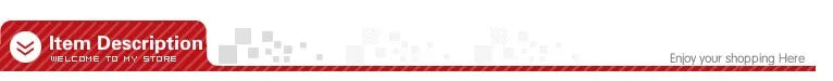 Item Description header with red design and shopping encouragement text for website navigation.