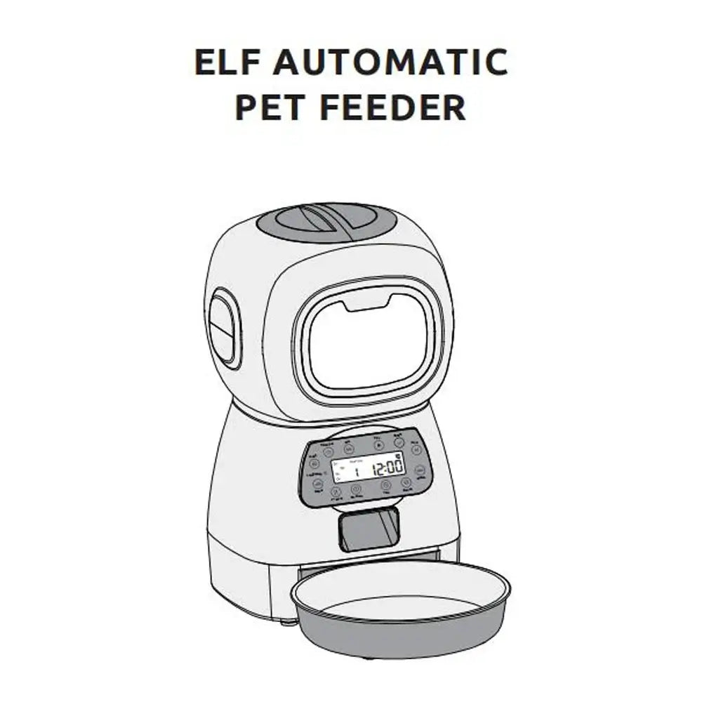 3.5L Dog Automatic Feeder with Voice Timing Stainless Steel Bowl Cat Dry Food Dispenser Tuya APP Smart Pet Feeder Dog Feeder