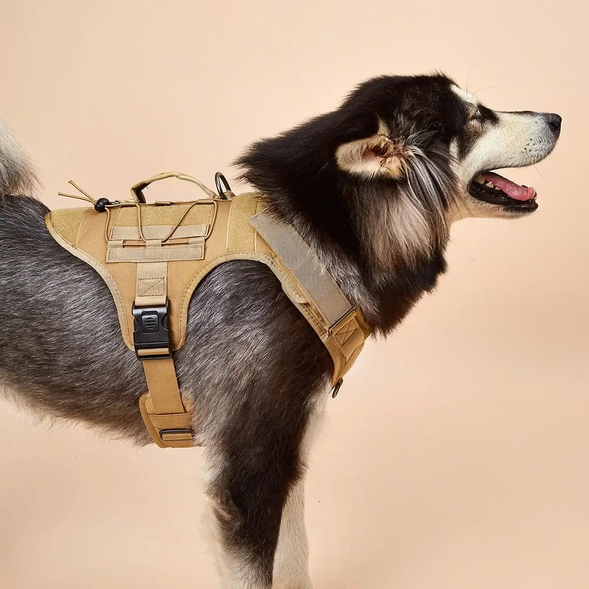 Tactical Dog Vest Harness No Pull Comfortable Adjustable Pet Harness For Medium Large Dog Military Training With Handle Labrador