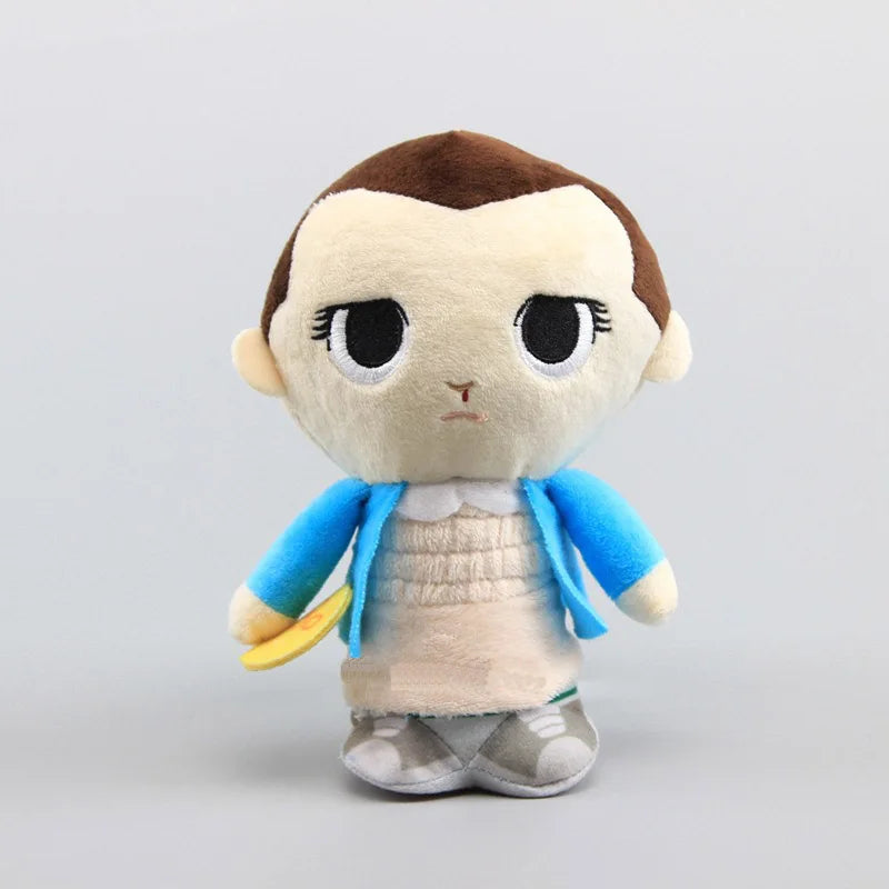 cartoon game character plush toys Eleven stuffed doll, cute 20cm movie-inspired gift for kids, boys and girls