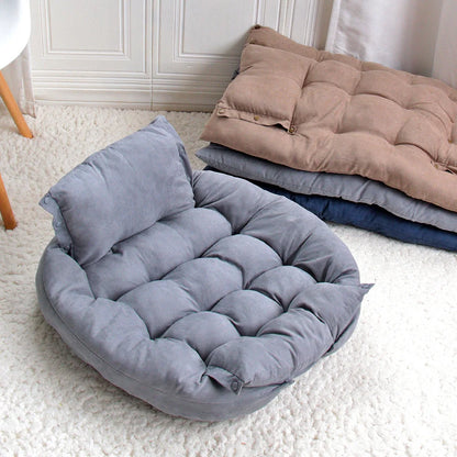 3 in 1 dog bed mat soft plush pet cushion for dogs and cats, warm winter sleeping sofa bed