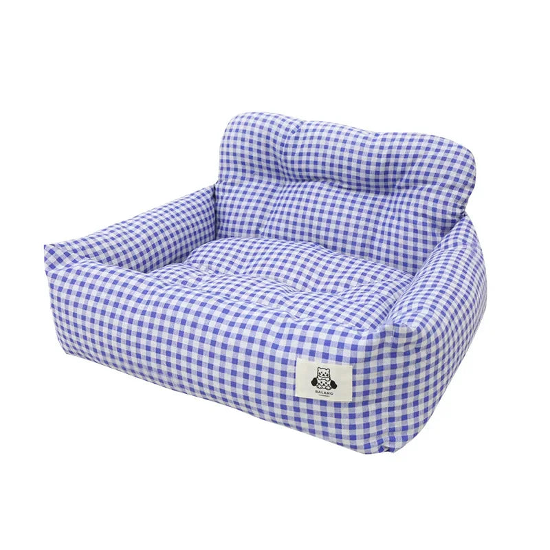 DogS Bed Dog Car Nest Pet Car Nest Out Safety Seat Cushion Anti-theft Car Portable Home Dual-purpose Nest Pad Dog Accessories