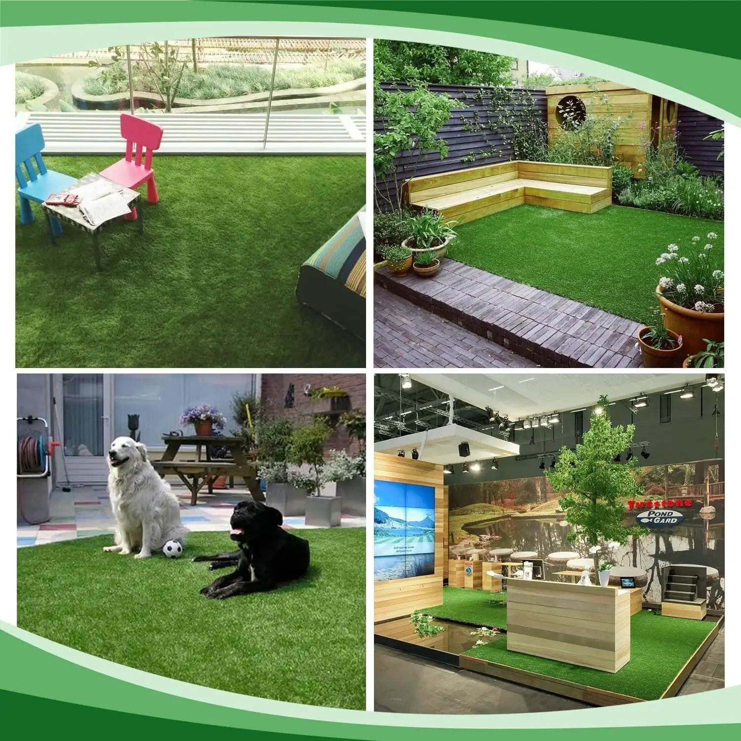 Dogs Grass for Potty Training Artificial Grass for Dogs Puppy Fake Grass Pads Large Dogs Supplies Pets Litter Rugs for Puppy in various settings.