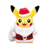 Pokemon plush toys Pikachu in Santa outfit with Christmas hat, 25cm stuffed plush doll kids gift