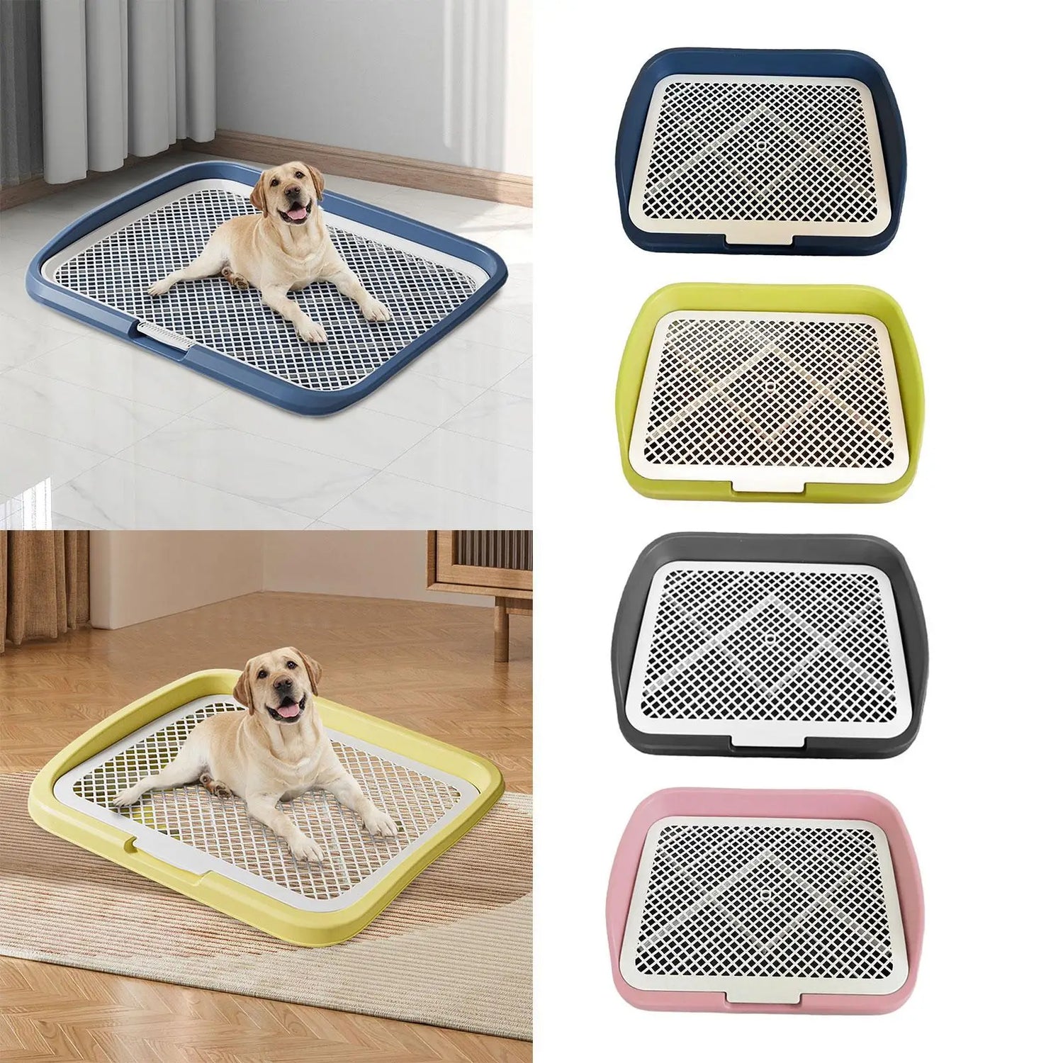 Dog Potty Training Toilet Portable AntiSlip Keep Paw Dry Training Pad for Apartment Dormitory Small Medium Dogs Home Living Room