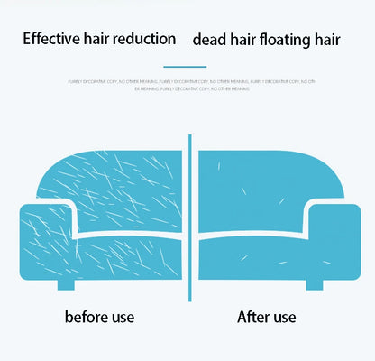 double sided pet deshedding brush reduces dead hair and shedding before and after use