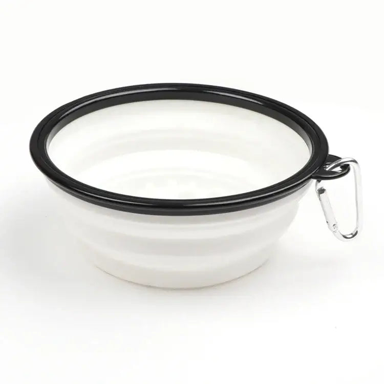 Pet Slow Food Bowl Dog and Cat Anti-choking Feeder Outdoor Travel Portable Foldable TPE Bowls Anti-gulping Feeding Pets Supplies