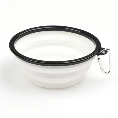 Pet Slow Food Bowl Dog and Cat Anti-choking Feeder Outdoor Travel Portable Foldable TPE Bowls Anti-gulping Feeding Pets Supplies