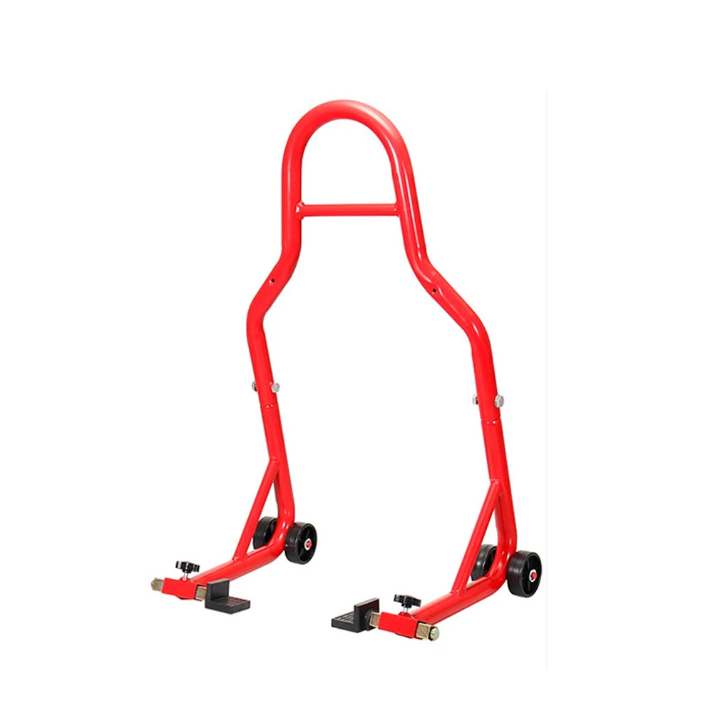 Motorcycle Black/Red Full Set Rear Wheel Support Stand Wheel Stand Auto Aheel Support Frame Tire Repairing Tool