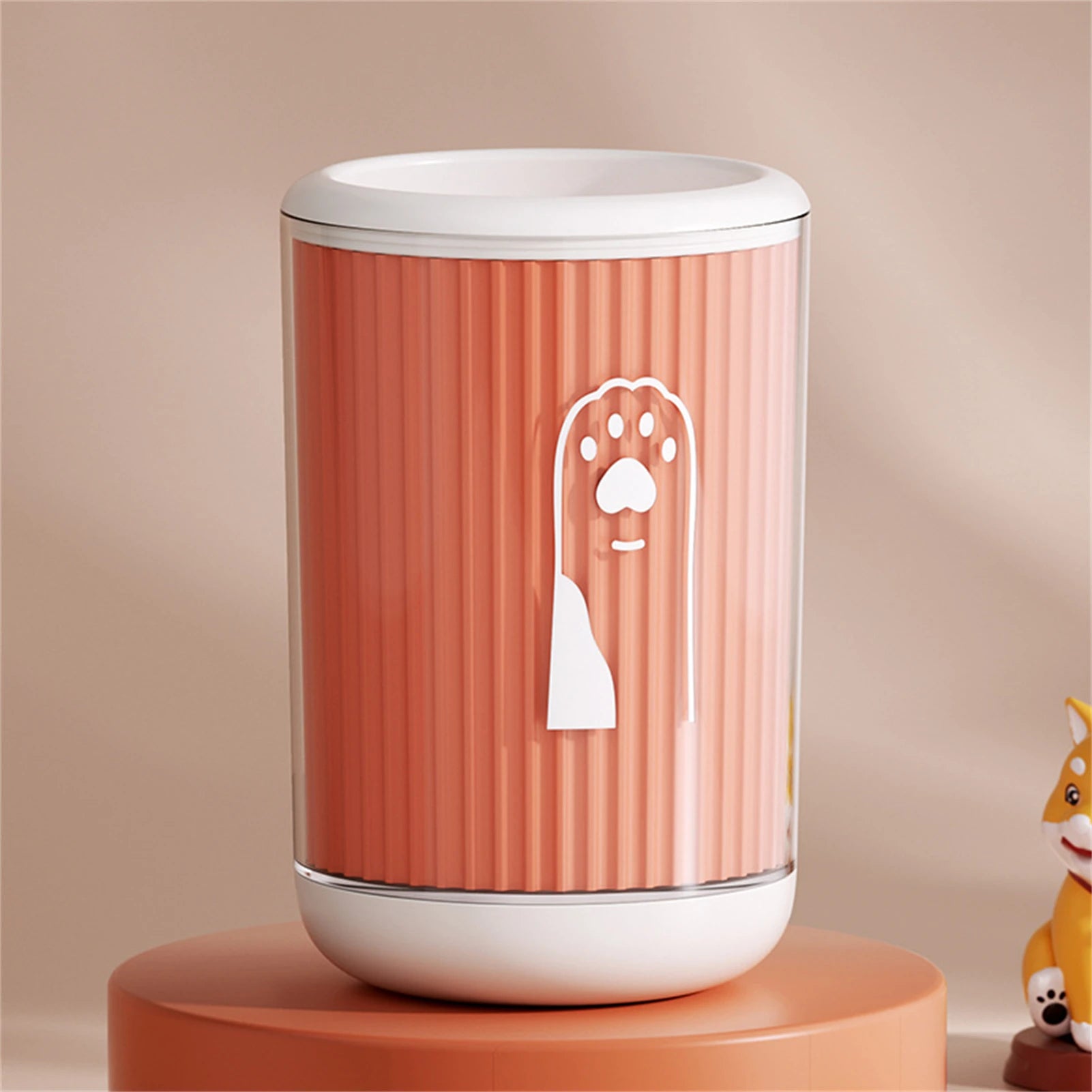 pet paw cleaning cup for cats and dogs, no-scrub paw washer for quick pet paw cleaning cup