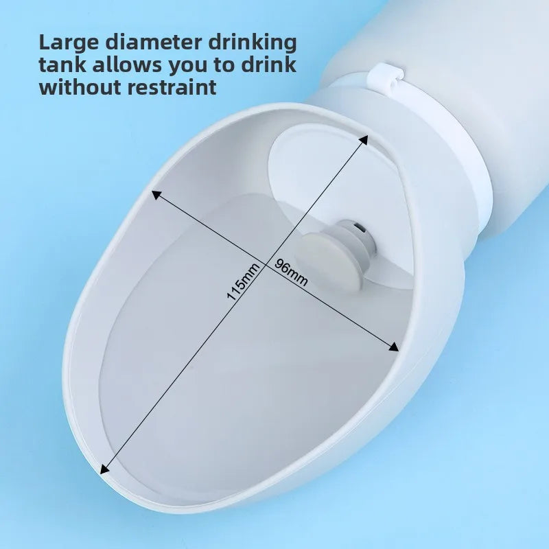 Dog Companion Water Cup Outdoor Portable Travel Foldable Water Bottle Dog Walking Water Dispenser Dispenser Cup