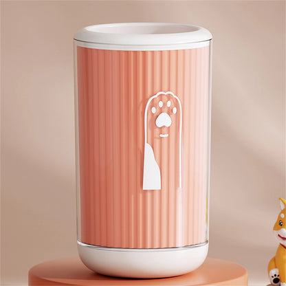 pet paw cleaning cup for cats and dogs, no-scrub quick paw cleaning for small, medium, and large breeds