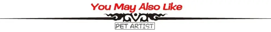 Pet Artist You May Also Like banner for personalized leather dog collar accessory recommendations
