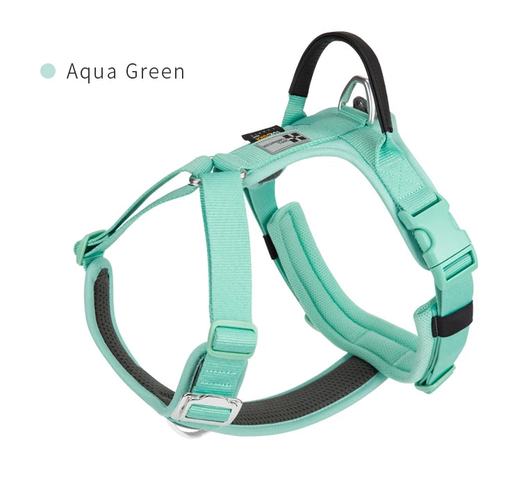 SMALL COMBINATION Large Dog Collar Harness and Leash Sets No Pull Reflective Medium Dog Chest Vest Pet German Shepherd Training