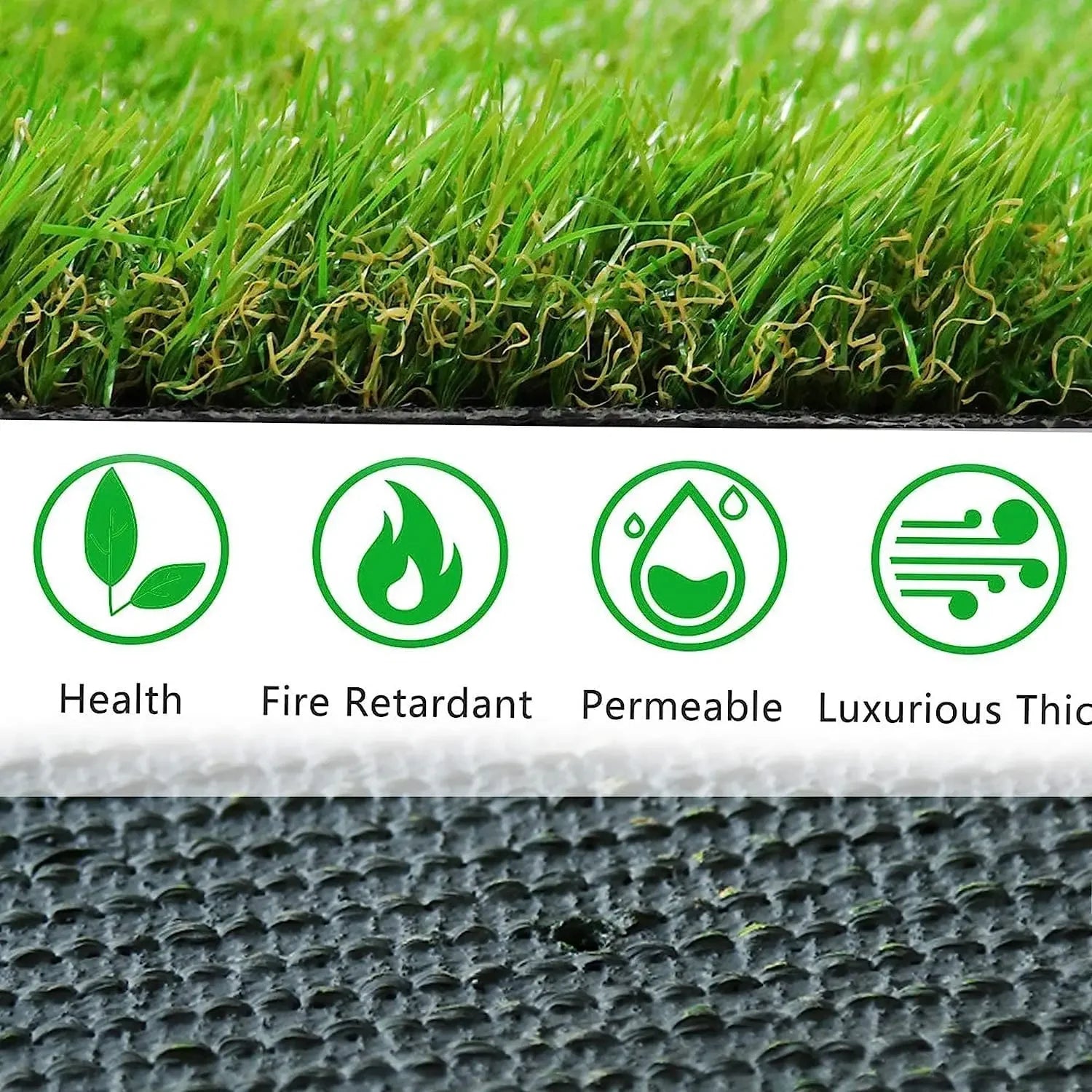 Dogs Grass for Potty Training Artificial Grass for Dogs Puppy Fake Grass Pads with health, fire retardant, and permeable features.