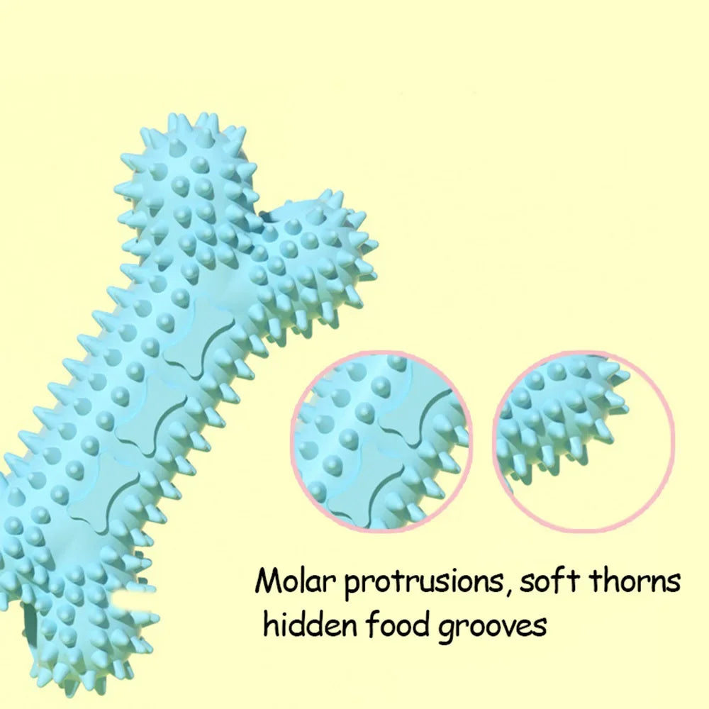 Dog Toys For Small Dogs Indestructible Dog Toy Teeth Cleaning Chew Training Toys Pet Supplies with molar protrusions