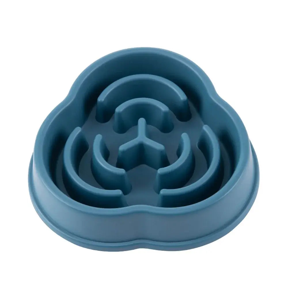 Slow Feeder Dog Bowls Slow Eating Pet Bowls Puzzle Anti-Gulping Interactive Bloat Durable Preventing Choking Healthy Dogs Bowl