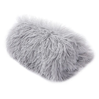 Soft Pet Blanket Mat Warm Dog Cat Sleeping Bed Mats Kennel Washable Long Plush Dogs Blankets Cover Winter Dog Supplies