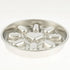 stainless steel slow feeder dog bowl with anti-choking raised spine design and double-sided use for style A