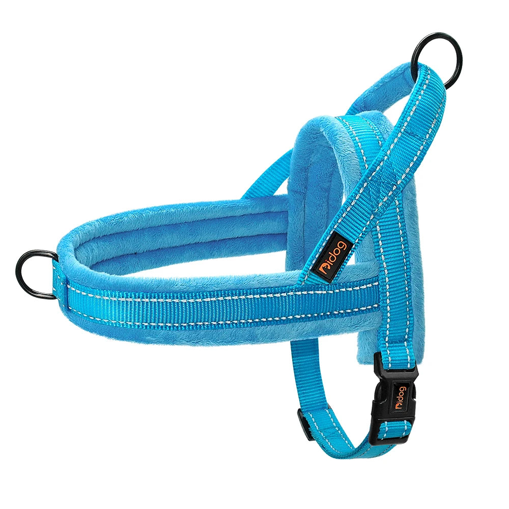 Warm Winter Dog Harness No Pull Dog Harnesses Vest Soft Padded Pet Harnesses Vests Reflective For Small Large Dogs Bulldog Pug