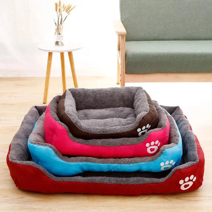 Colorful large dog bed house pet kennel with soft cushioned nest design for small, medium, and large dogs
