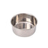 silicone slow feeder dog bowl insert stainless steel bowl with strong suction cup, safe soft firm feeder