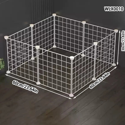 Puppy Fence for Home Indoor Use, Anti-Escape Corgi Dog Fence, Puppy Training Isolation Net dimensions and design.