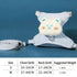 adjustable cat harness and leash set, B-blue breakaway cartoon pet harness for small dogs and cats, size S M