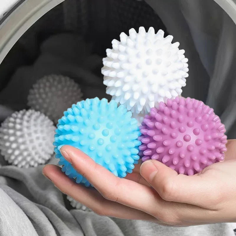 laundry anti-winding balls set of 5 reusable spiky dryer balls for softer clothes and reduced drying time