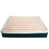 Pink calming dog bed memory foam pet mattress with removable washable cover and non-slip bottom for crates