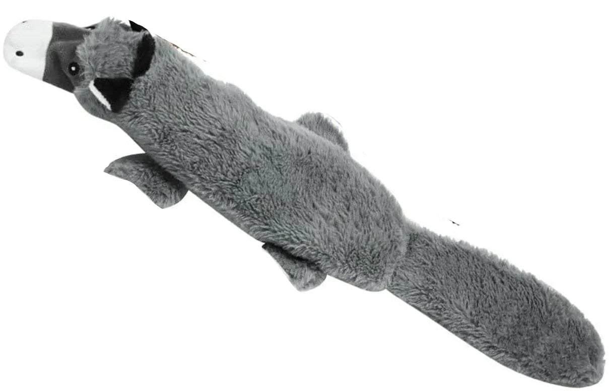 no stuffing squeaky dog toys donkey plush crinkle toy with squeakers in head and tail for small medium large dogs