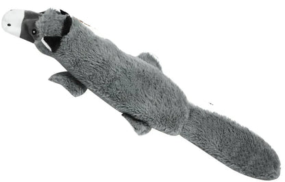 no stuffing squeaky dog toys donkey plush crinkle toy with squeakers in head and tail for small medium large dogs